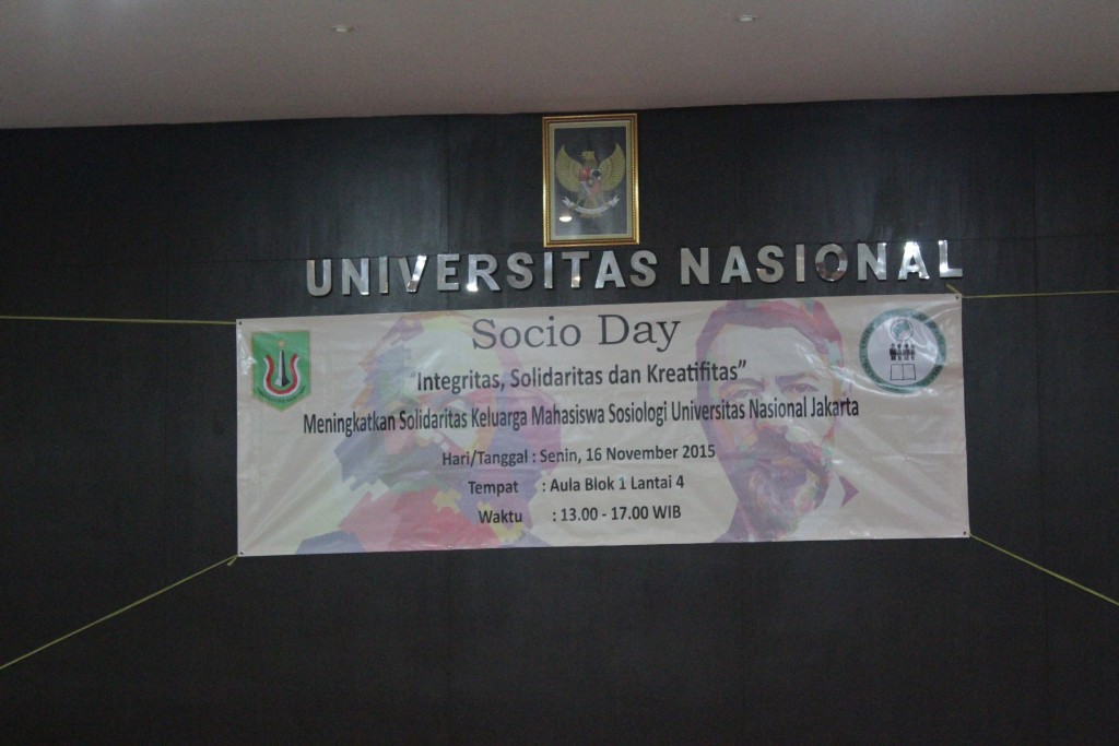 Kegiatan Socio Day Himpunan Mahasiswa Sosiologi