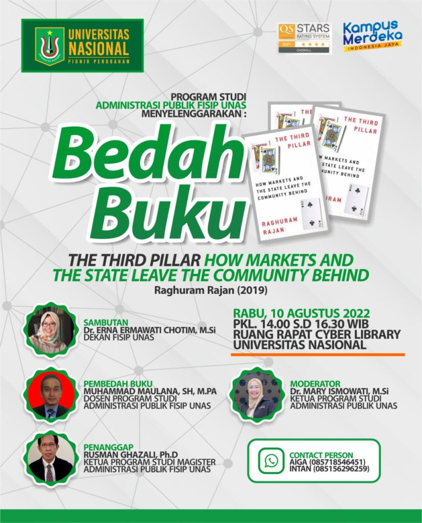 Bedah buku _The Third Pillar: How Markets and State Leave the Community Behind