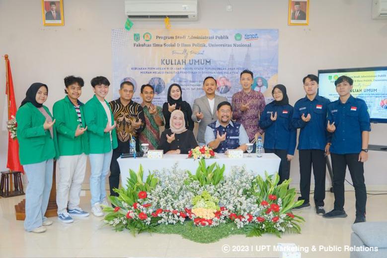 Read more about the article Prodi Administrasi Publik Adakan Kuliah Umum Bahas Fasilitas Pendidikan Bagi Anak Pekerja Migran