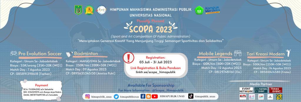 You are currently viewing SCOPA 2023