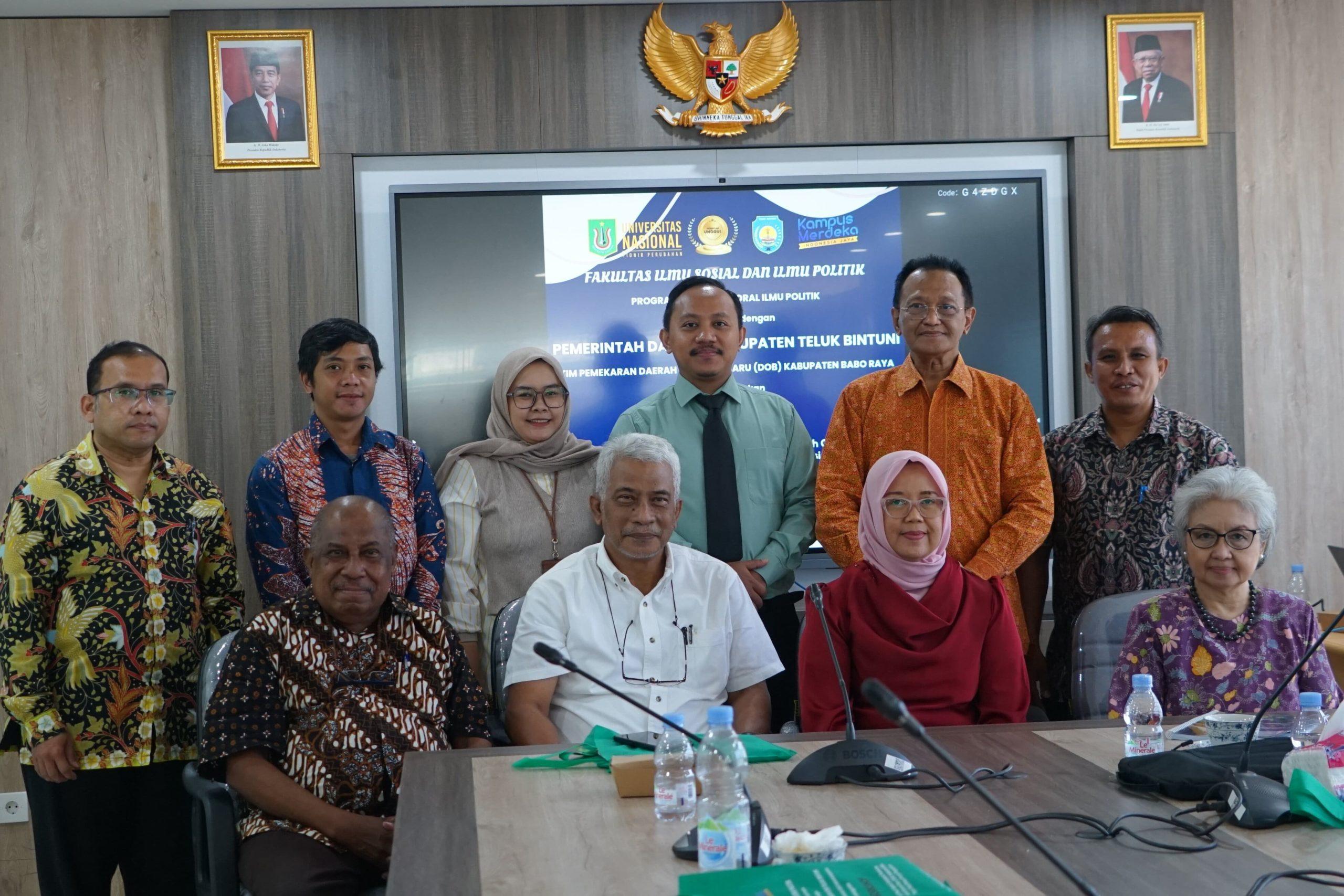 Read more about the article Rapat Pleno Naskah Akademik Pemekaran Daerah Otonomi Baru (Dob) Kabupaten Babo Raya Teluk Bintuni Provinsi Papua Barat
