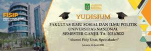 Read more about the article Yudisium FISIP UNAS Semester Ganjil T.A. 2021/2022