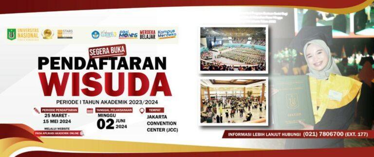 Read more about the article Pendaftaran Wisuda Periode 1 Tahun Akademik 2023/2024