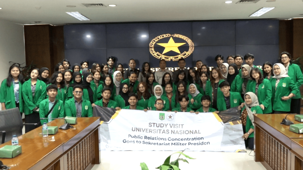 Read more about the article Mahasiswa Universitas Nasional Kunjungi Sekretariat Militer Presiden untuk Perluas Wawasan Kepresidenan