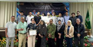 Read more about the article Prodi Magister Ilmu Komunikasi Adakan Kuliah Umum, Bahas Relevant Communication in The Digital Age