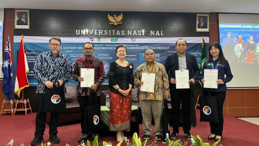 UNAS dan AIA Gelar Seminar Internasional Bahas Sejarah dan Masa Depan Hubungan Indonesia–Australia
